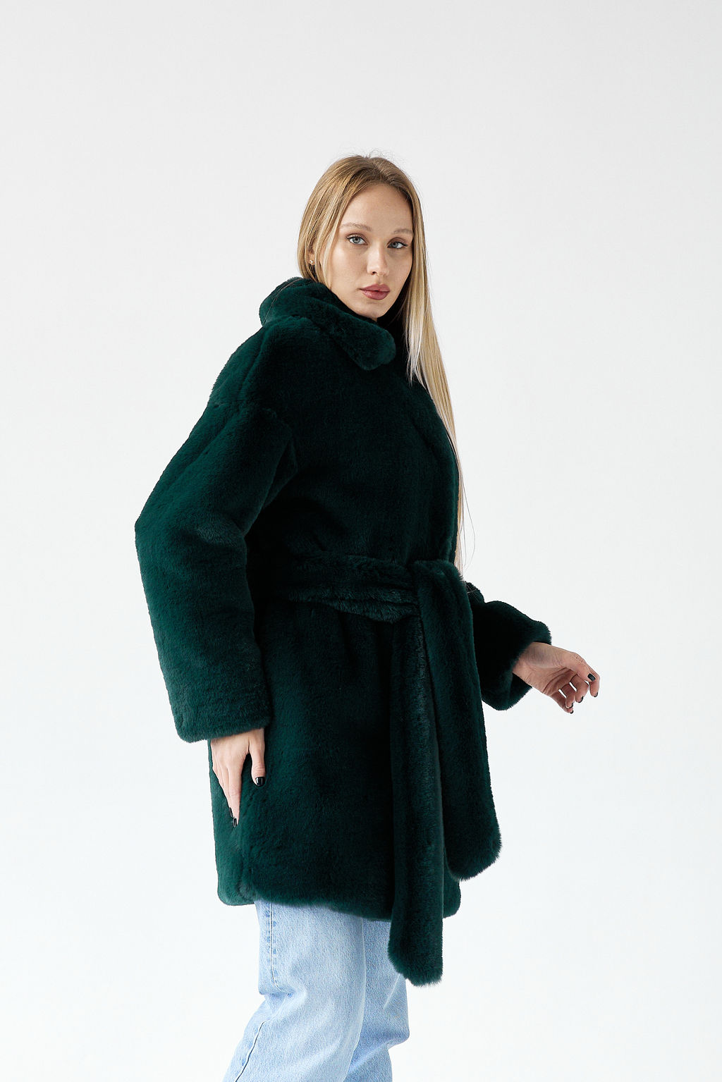 Шубка утеплённая 25005 (белый) - Kankan фото 11