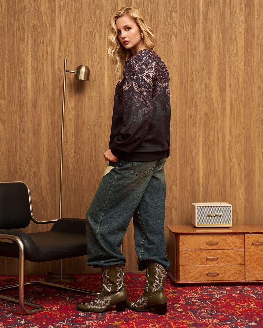 Свитшот Советский ковёр SSK001 - Sahar art lab фото 8