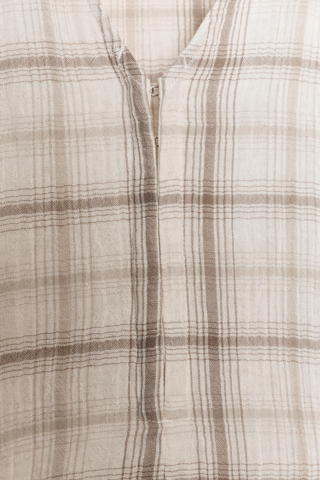 CHECKED SHORT DRESS - Zara фото 7