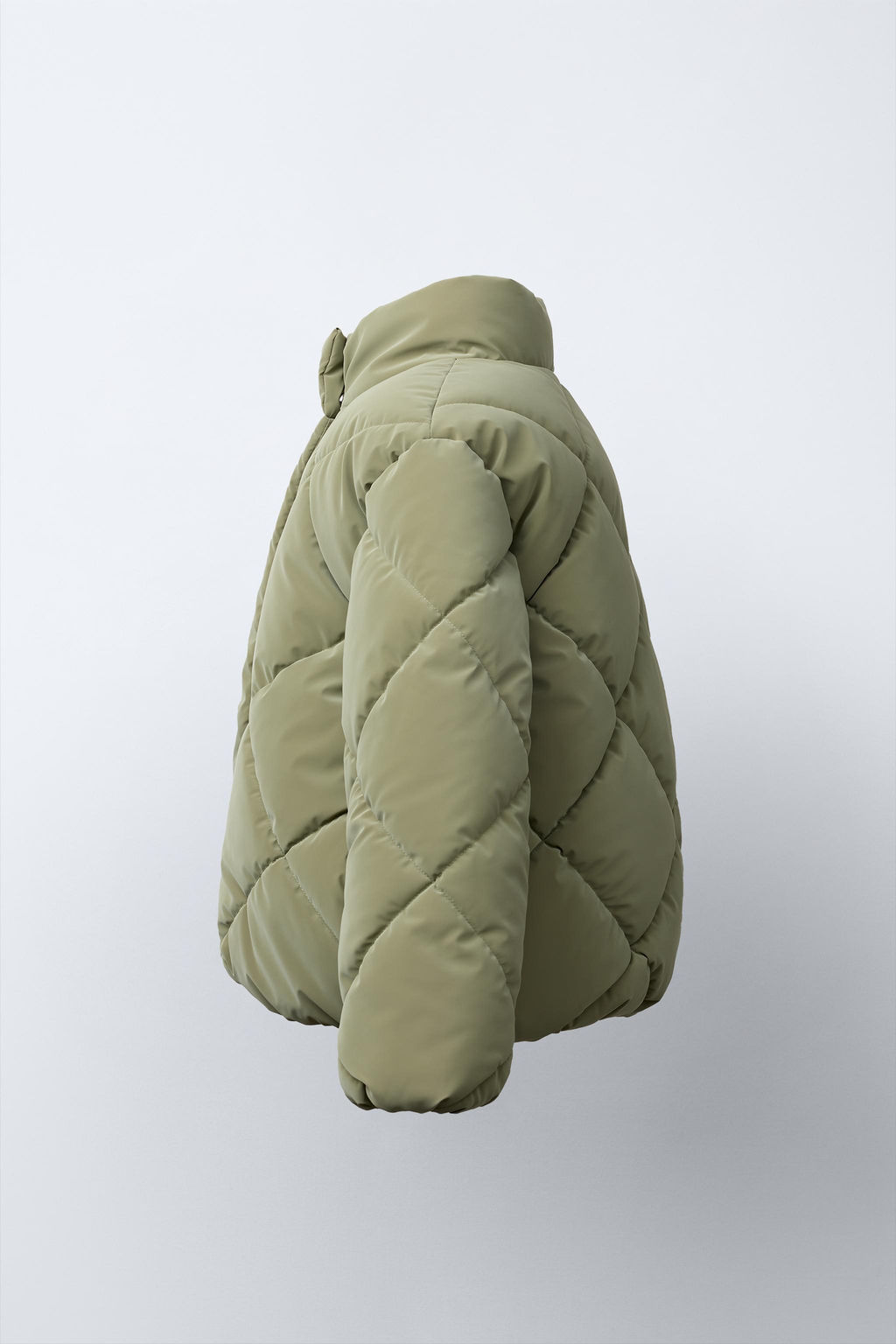 RUBBERISED PUFFER JACKET - Zara фото 11