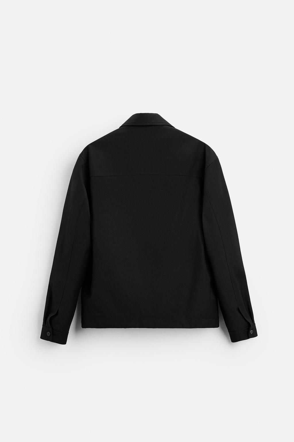 OVERSHIRT WITH POCKETS AND ZIP - Zara фото 11