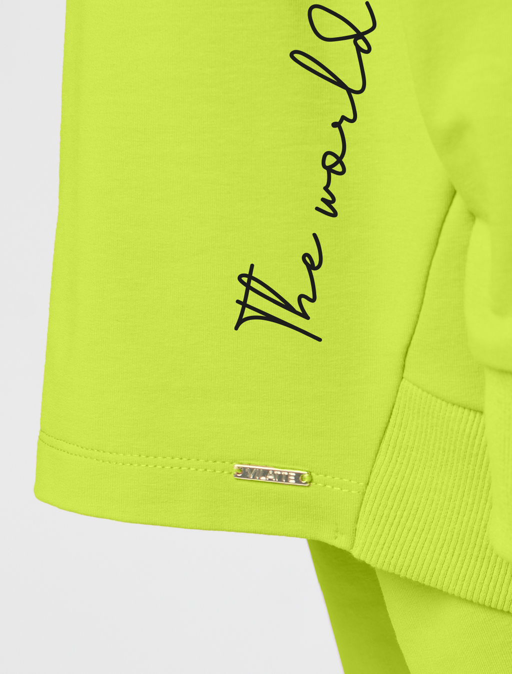 VILATTE / Свитшот из премиального футера с принтом для девочки  фото 4