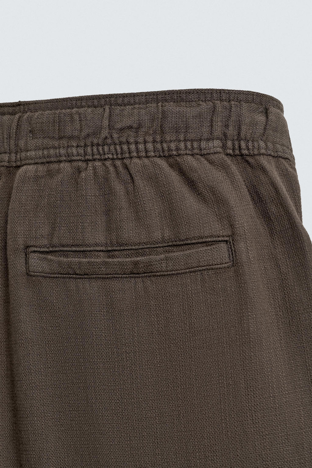 PANTAL?N RELAXED FIT ESTRUCTURA / Marr?n - Zara фото 9
