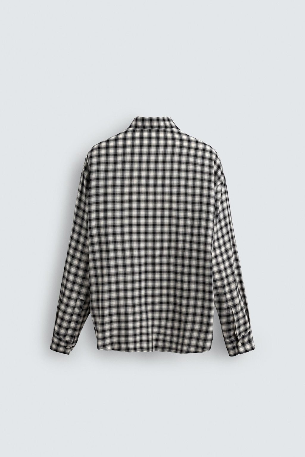 CHECK SHIRT WITH CONTRAST TIE - Zara фото 8