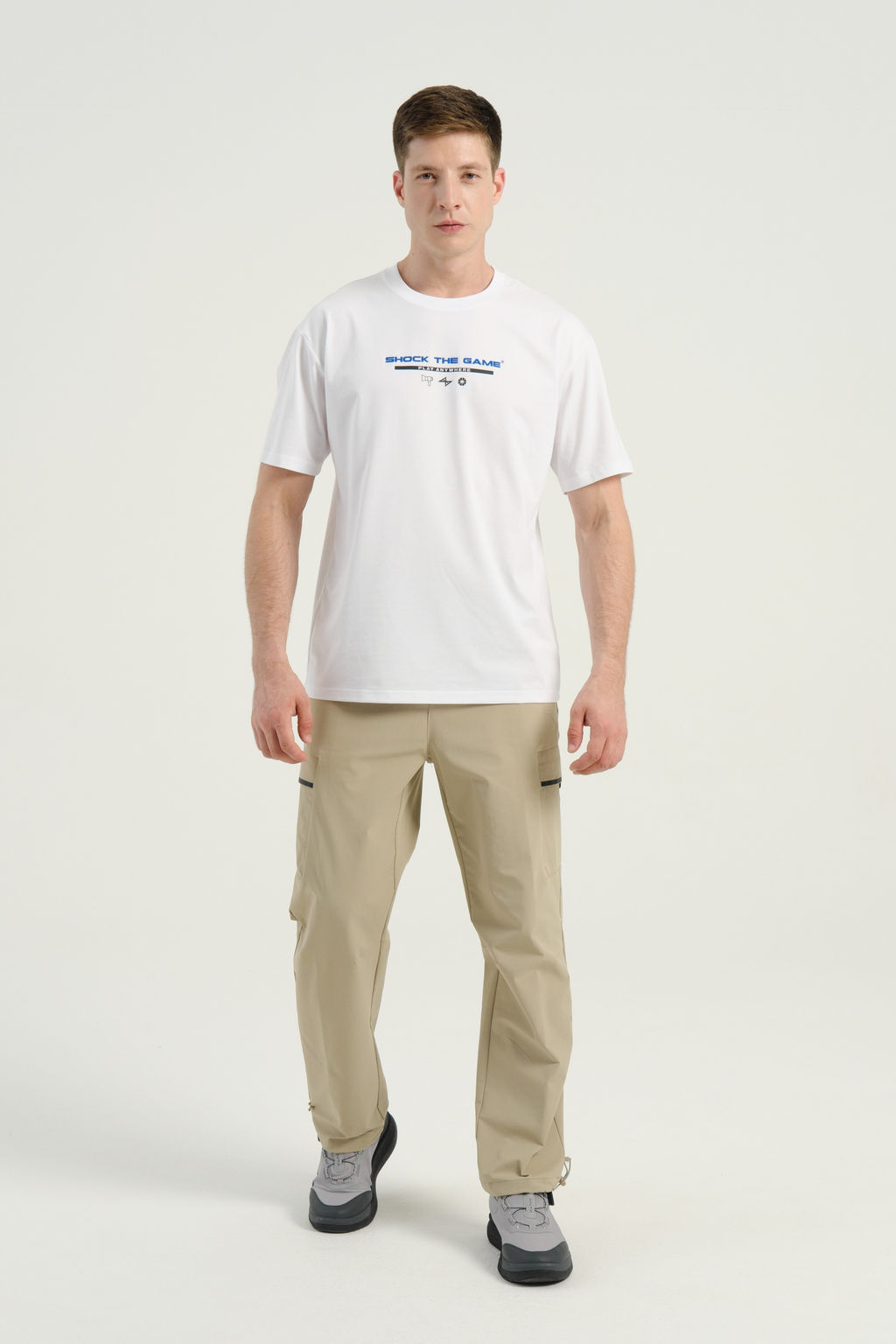 Брюки текстильные Бежевый - Anta фото 2