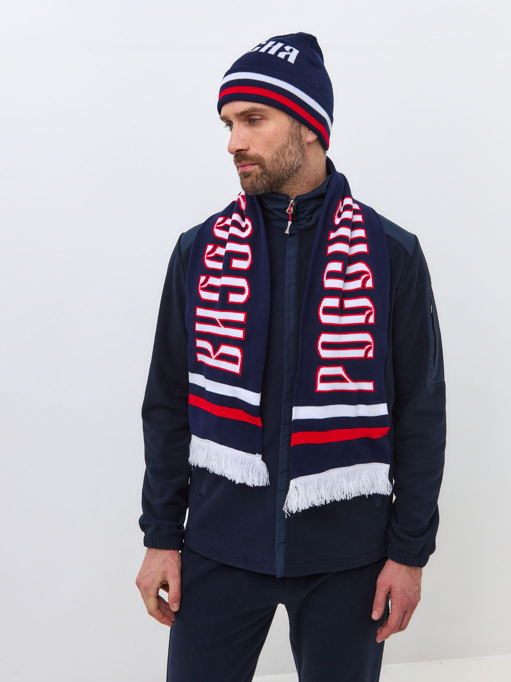 Шарф RUSSIA 60M-RT-1848 - Rusteam фото 3