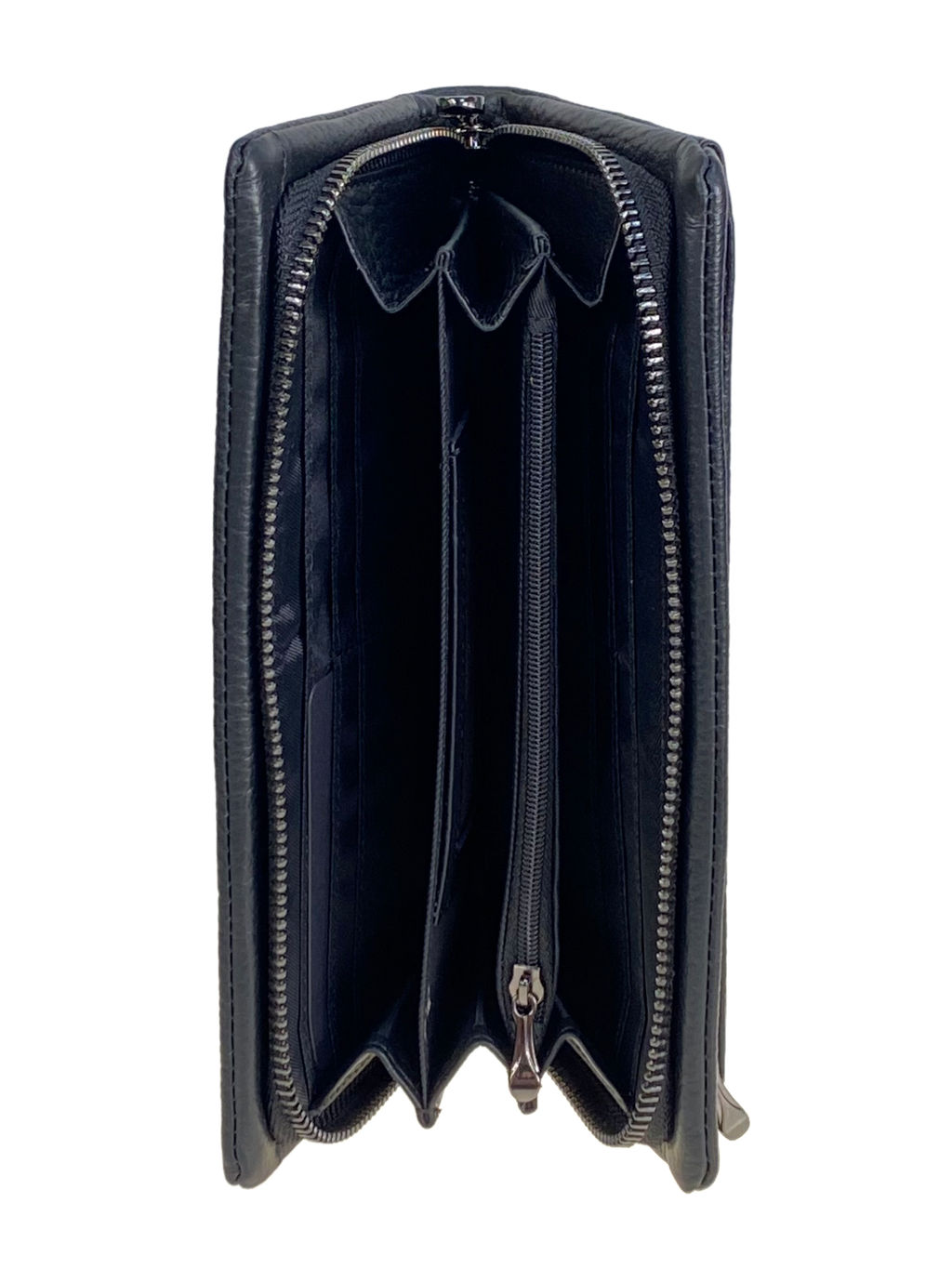 Клатч мужской из натуральной кожи, цвет черный - Greta фото 2