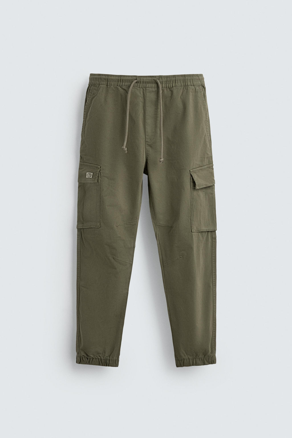 SLIM FIT CARGO TROUSERS - Zara фото 6