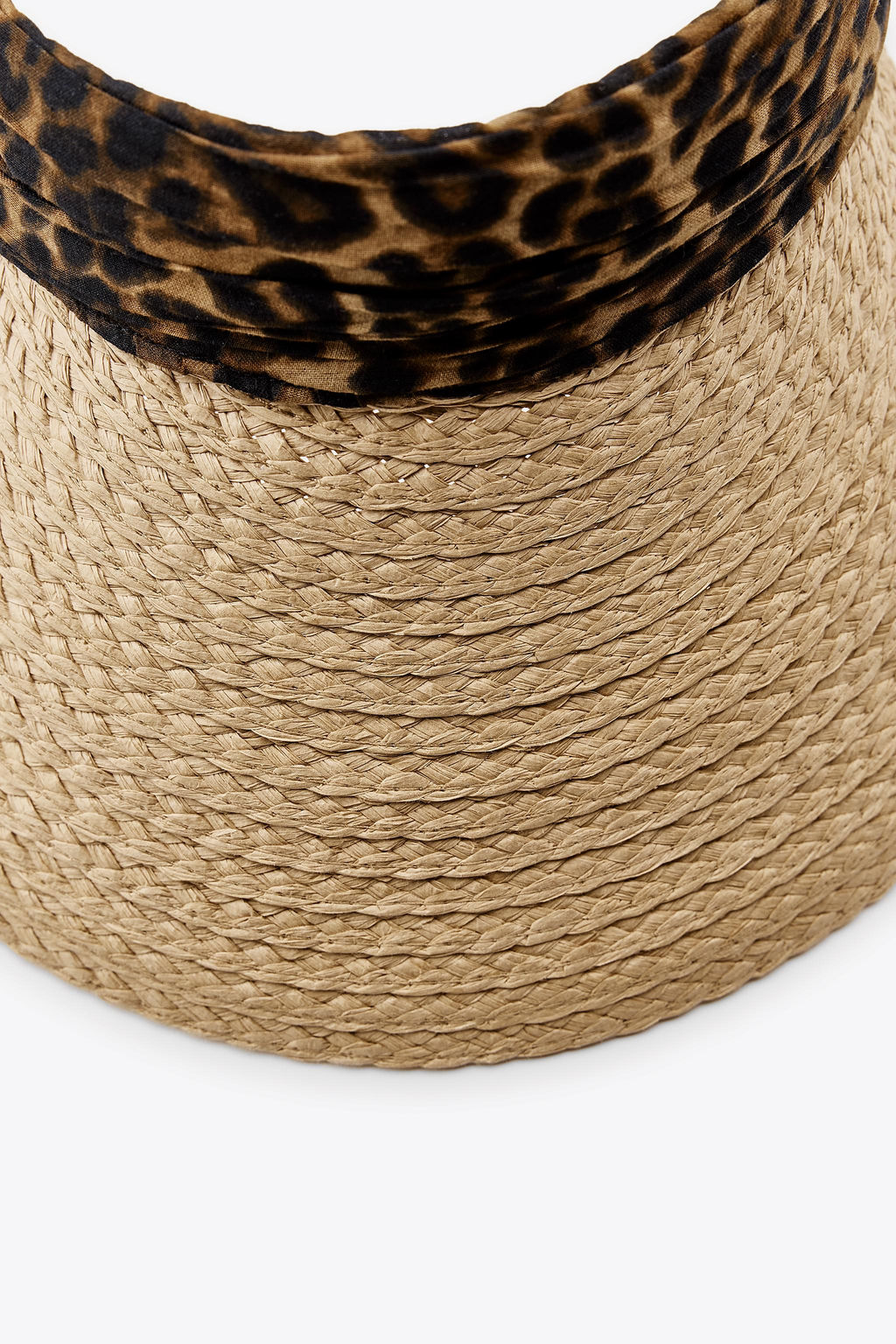 ANIMAL PRINT SCARF VISOR - Zara фото 4