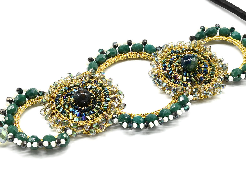 Украшение на голову этническое "Тика"