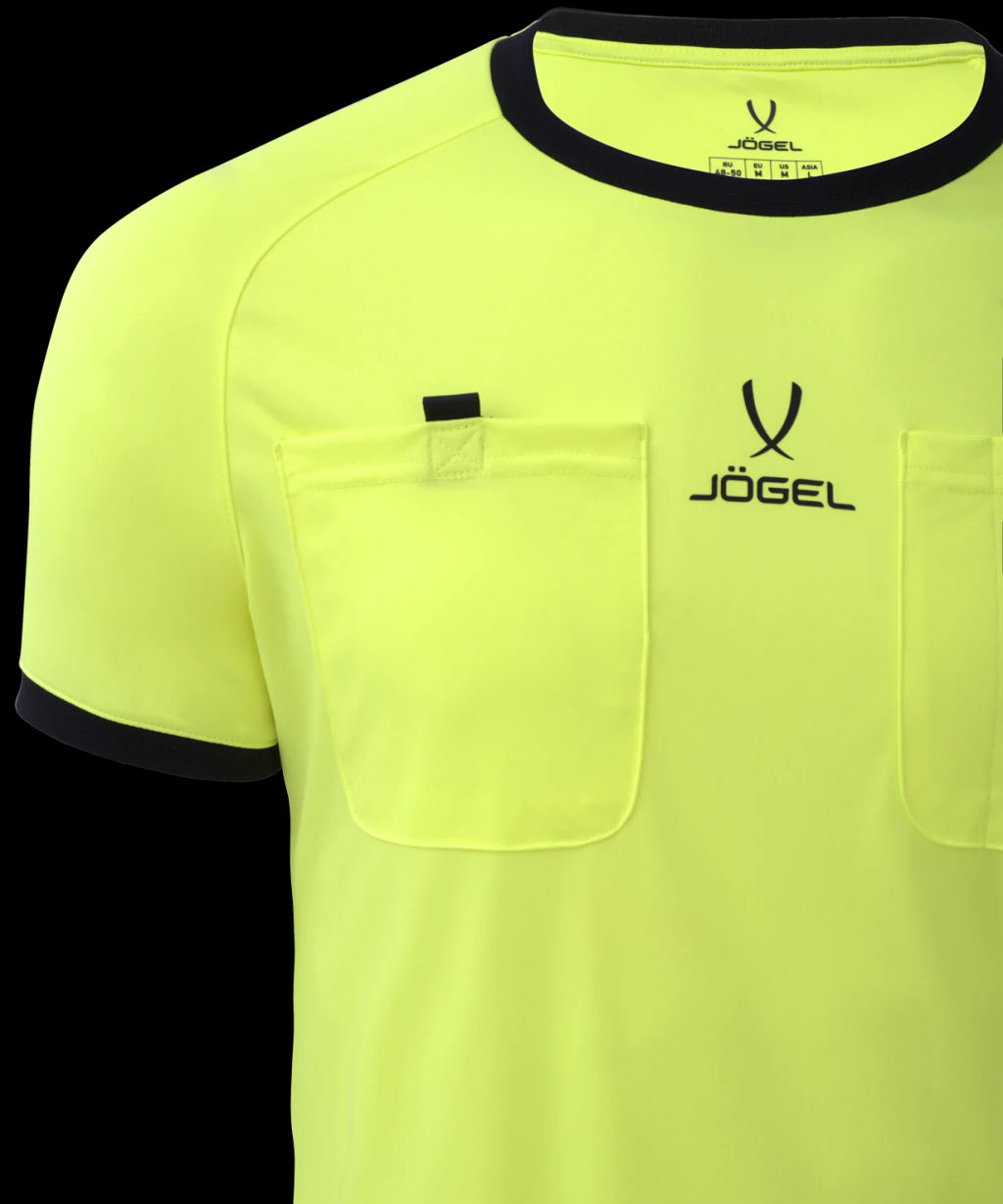Футболка судейская JOGEL Referee tee, желтый  фото 4