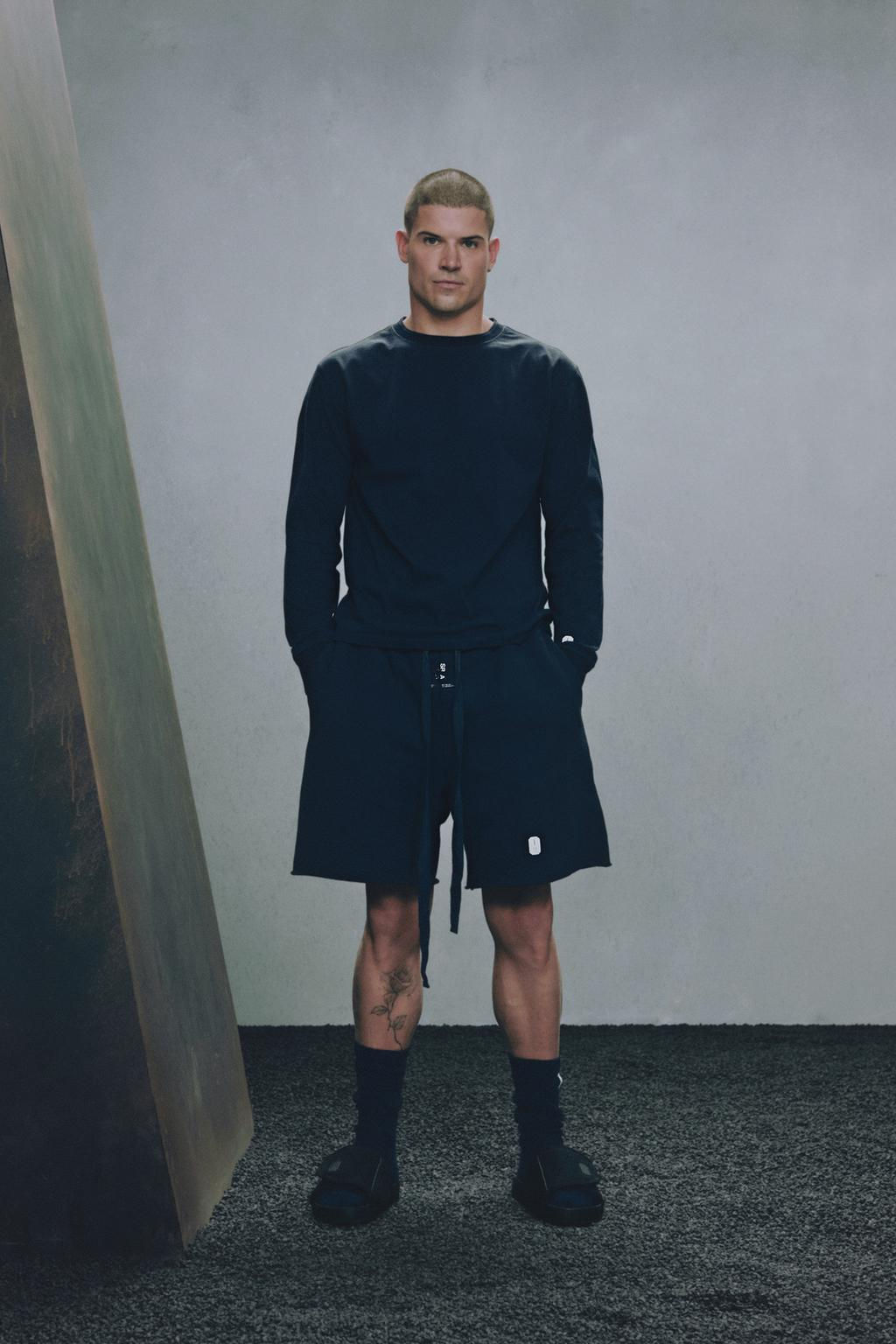 BAGGY FIT JOGGER BERMUDA SHORTS X SR_A - Zara фото 4