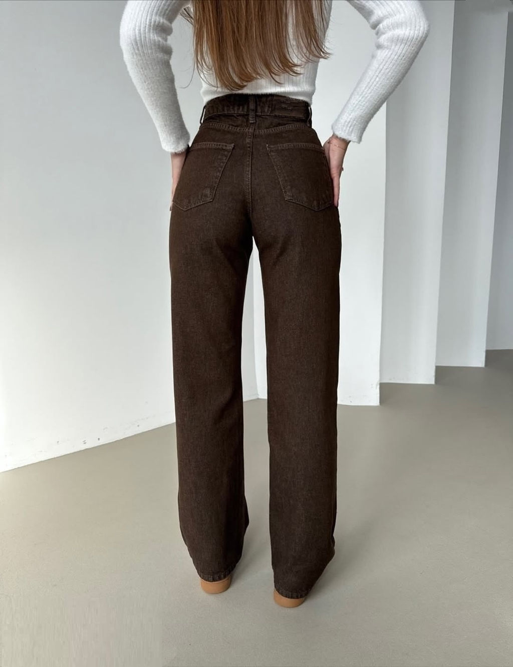 Джинсы багги