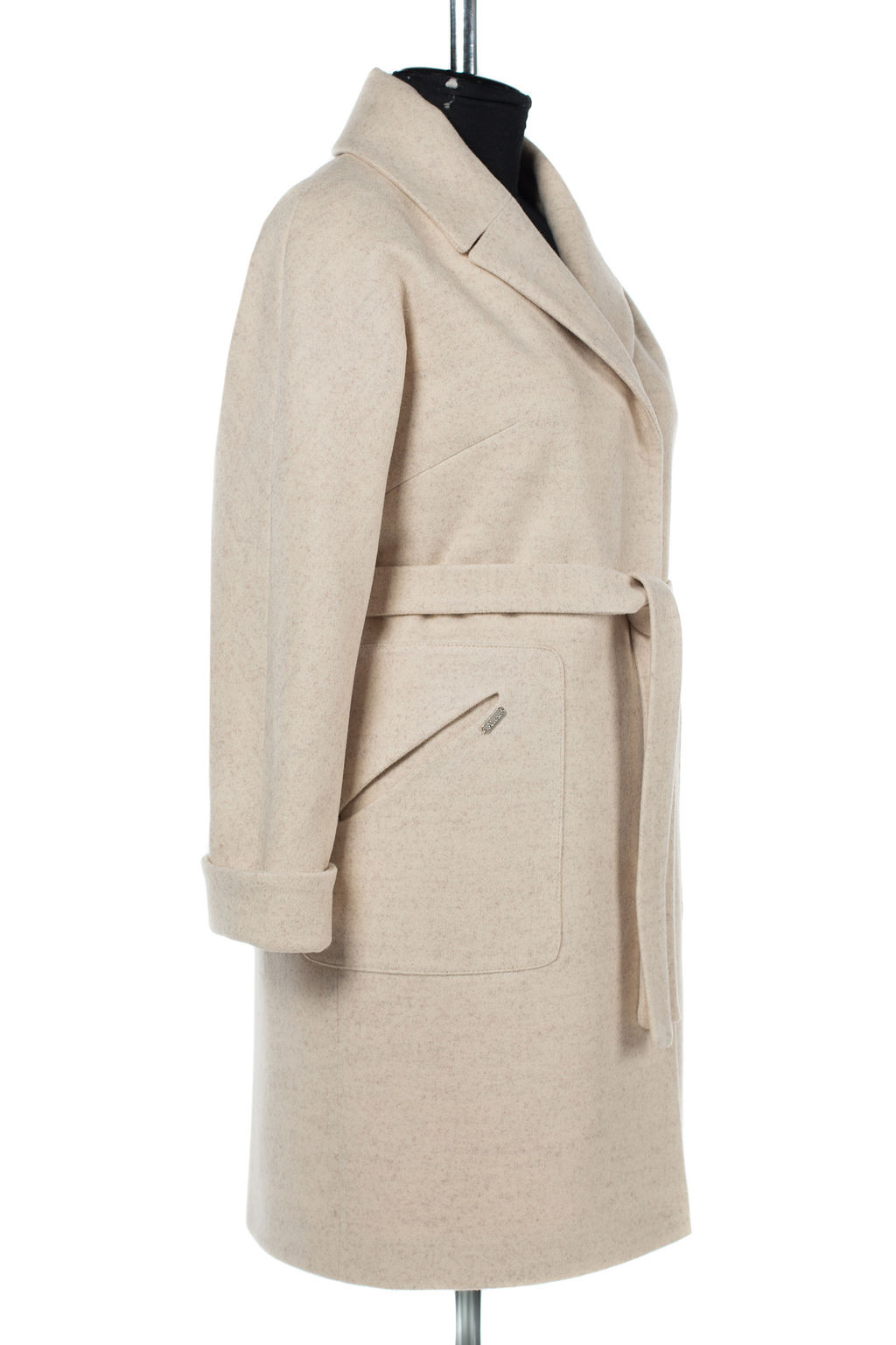 01-09695 Пальто женское демисезонное (пояс) - El podio фото 6