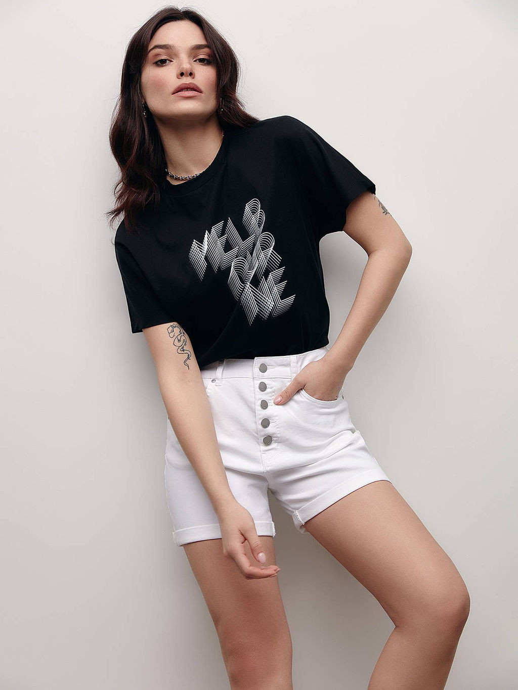 CONTE Футболка из хлопка Melbourne LD 1675 black