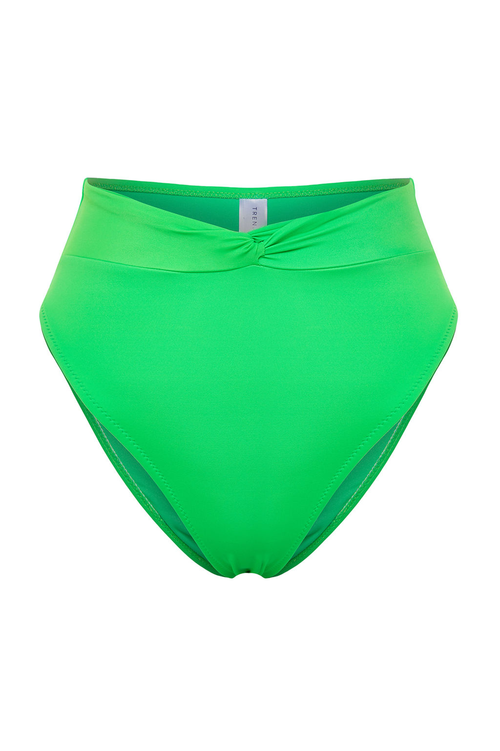 TRENDYOLMILLA Siyah Dugumlu Yuksek Bel Regular Bikini Alt? TBESS24BA00005  фото 6