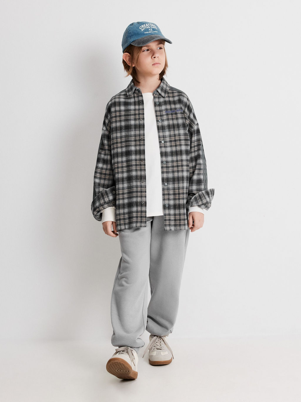 ACOOLA / Брюки детские для мальчиков Horrigan_pn темно-серый  фото 4