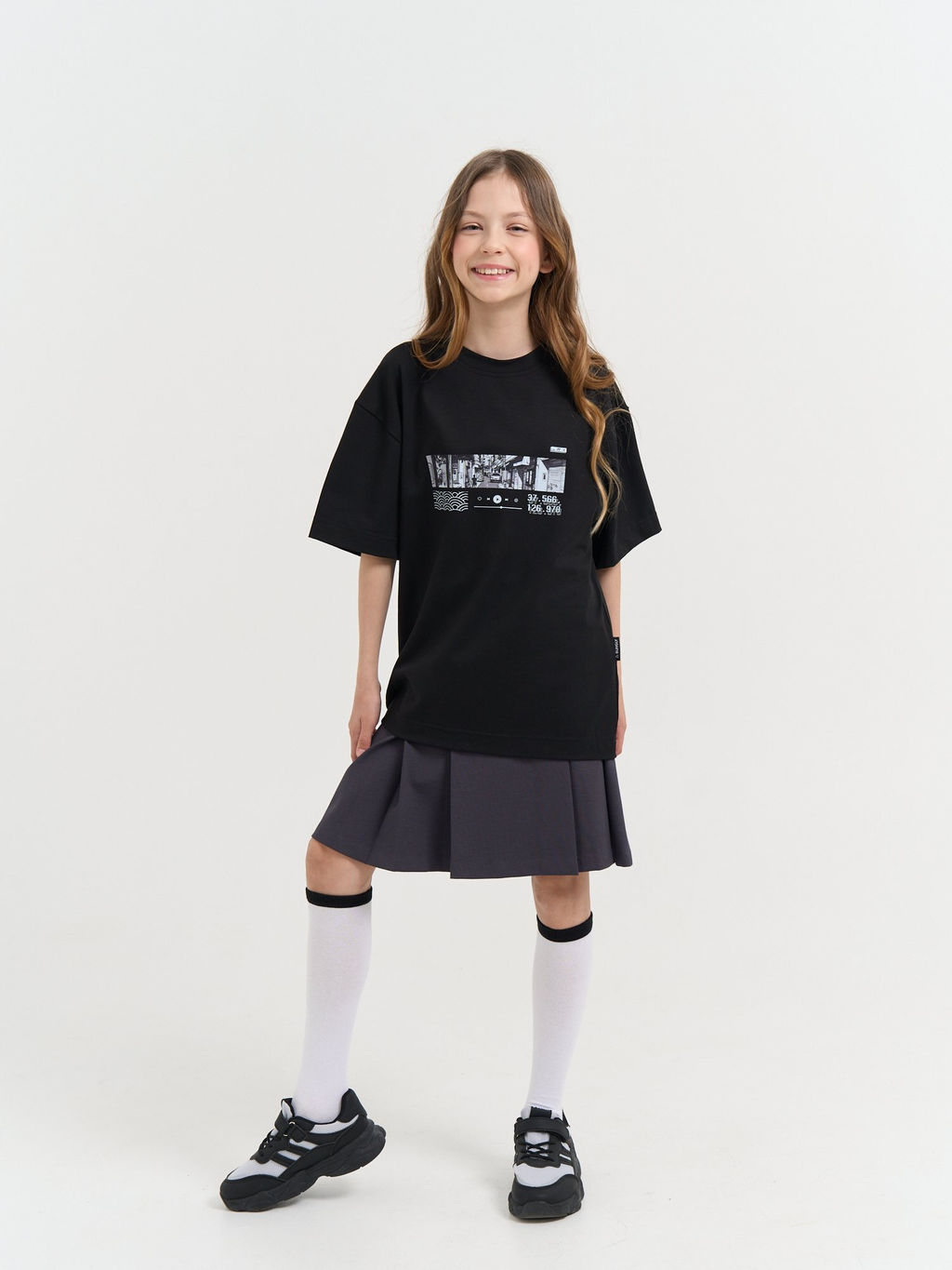 Футболка оверсайз Корейский плеер 7+ - Bungly фото 9