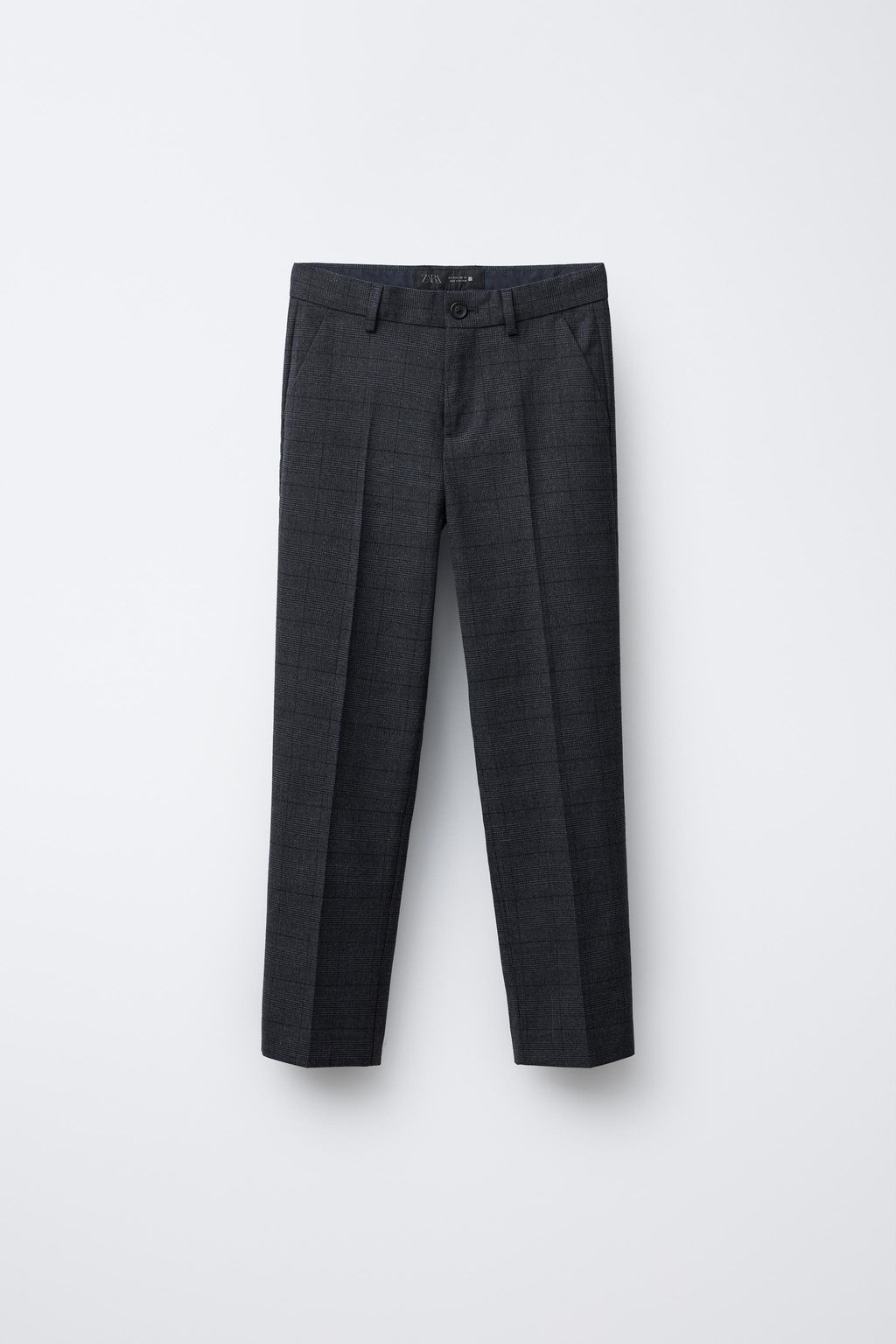 CHECK COMFORT SUIT TROUSERS - Zara фото 5