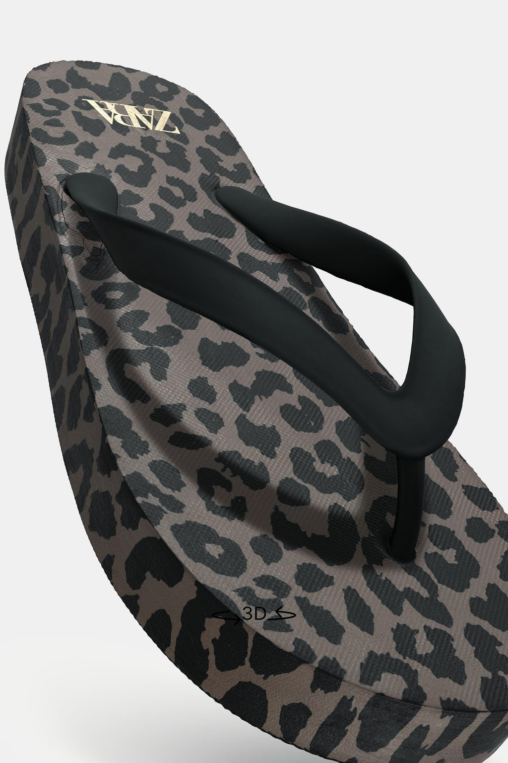 ANIMAL PRINT SANDALS - Zara фото 14