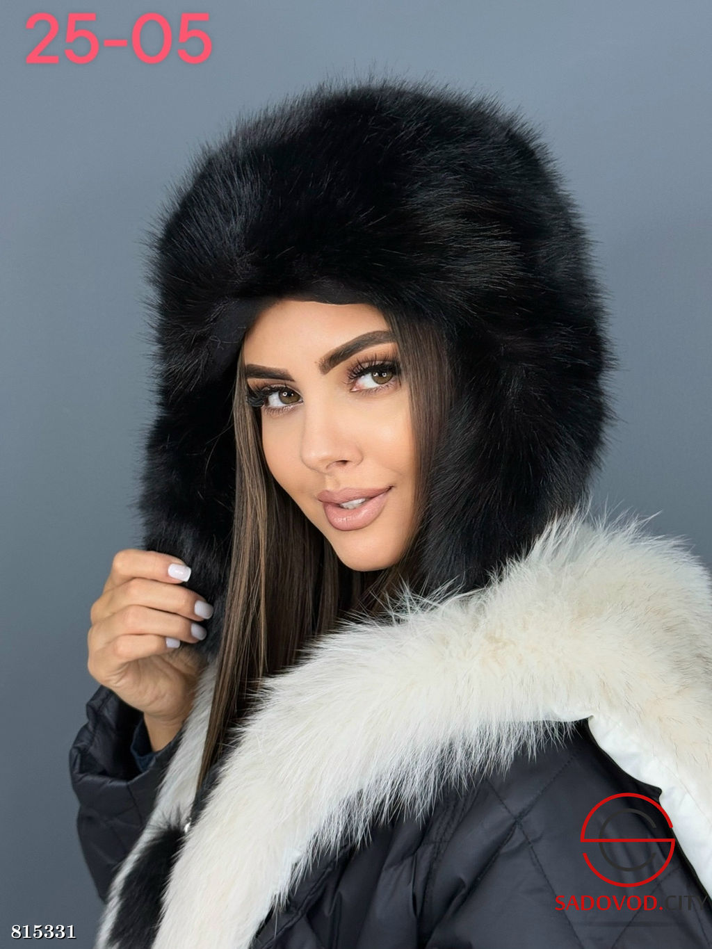 Зимняя меховая шапка для женщин - Bruno фото 2