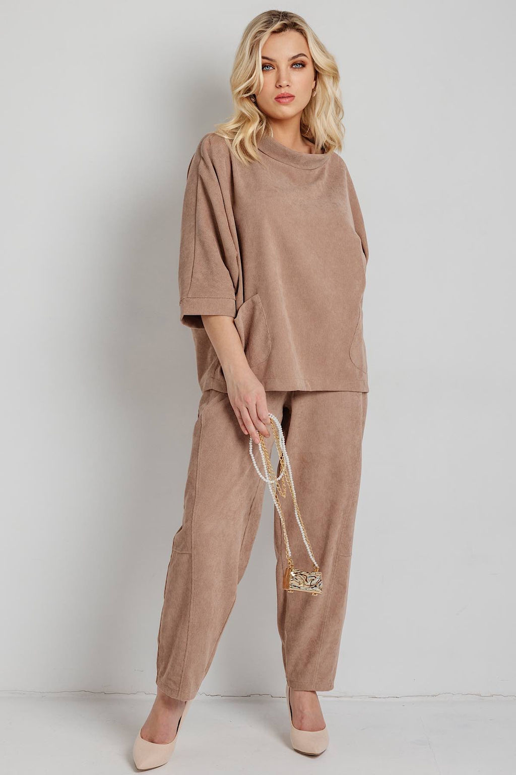 Брюки женские 207/05/Бежевый