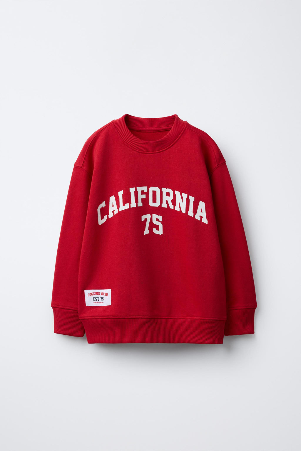 SLOGAN JOGGING SWEATSHIRT