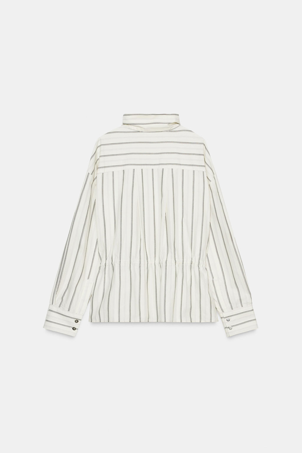 STRIPED PYJAMA SHIRT WITH POCKETS - Zara фото 4