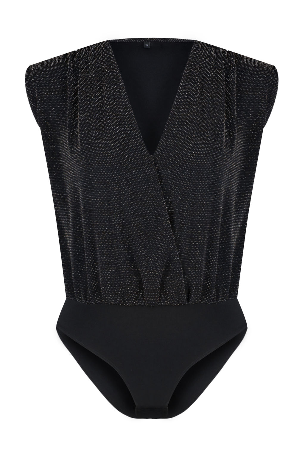 Siyah Kruvaze Par?lt?l? C?tc?tl? Simli Orme Body TPRSS24BD00017 - Trendyolmilla фото 7