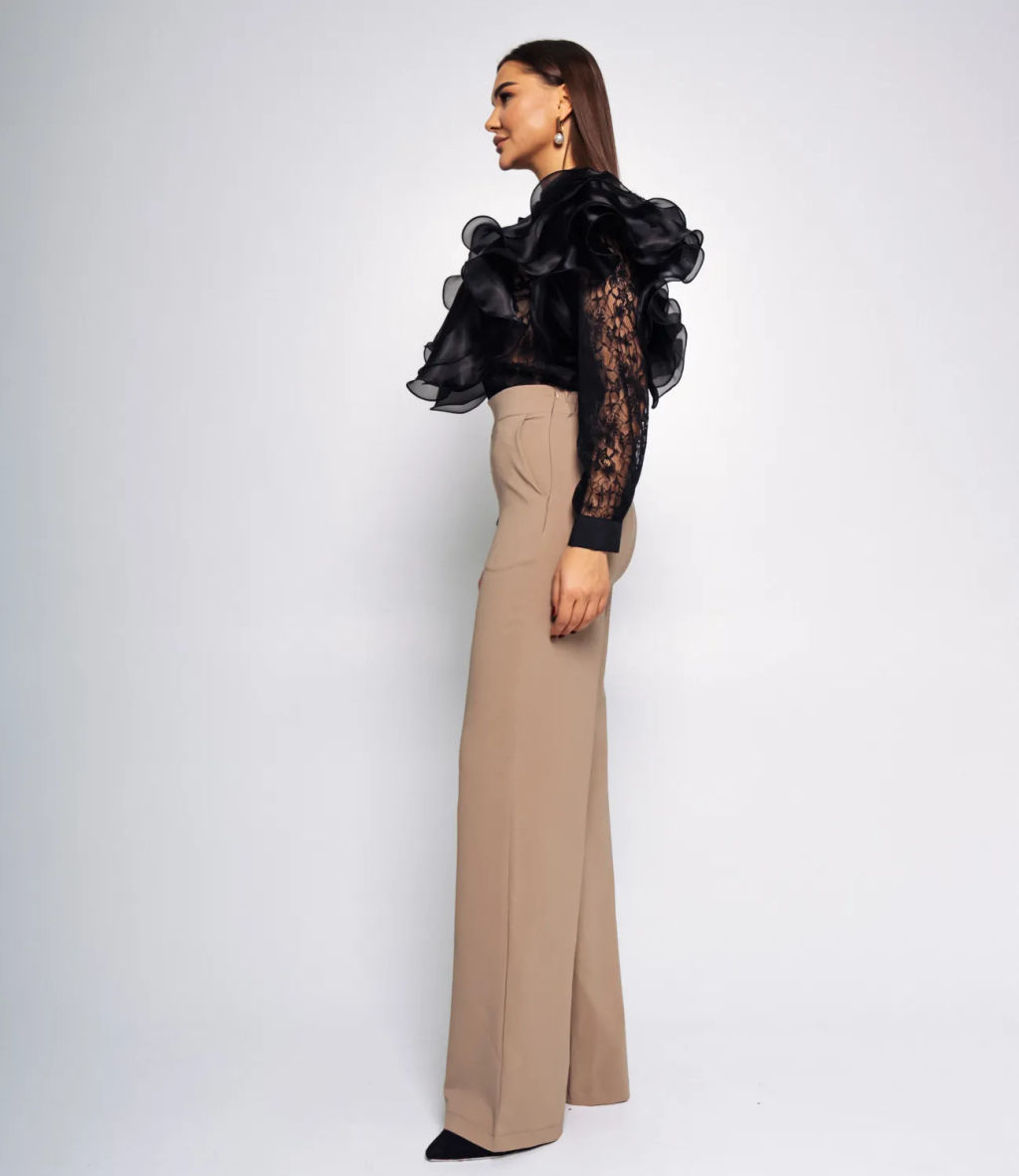 Брюки #БШ2851, бежевый