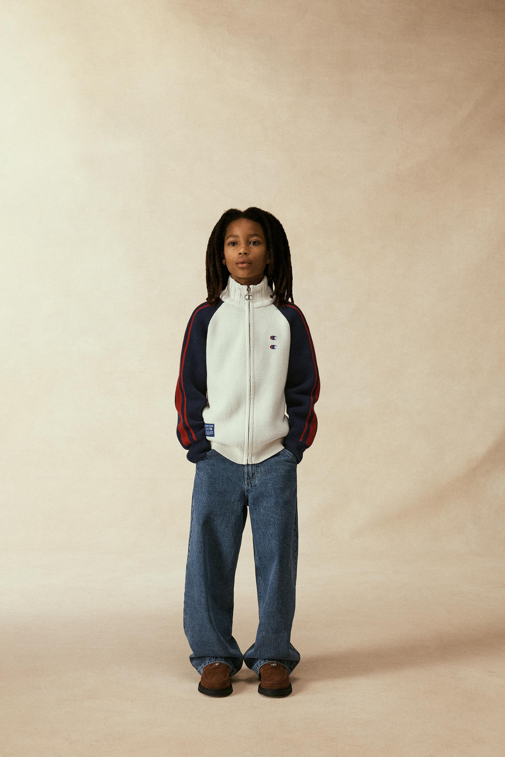 CHAMPION ® X ZARA SKATER JEANS  фото 7