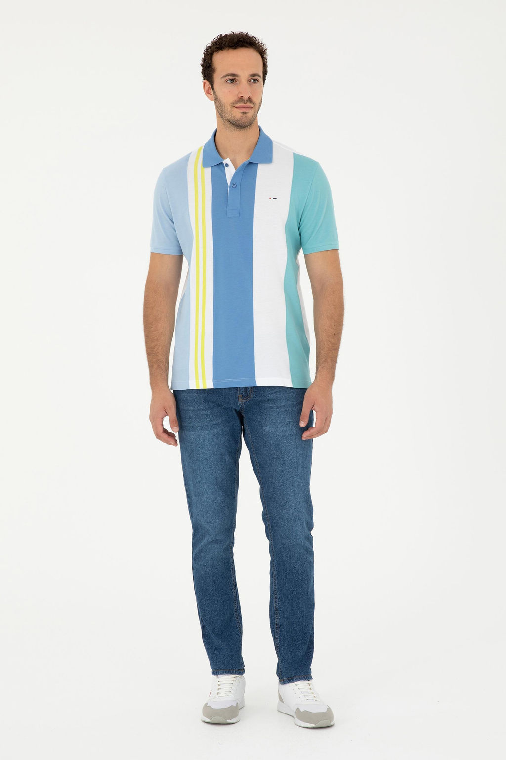 Мужская темно-синяя футболка Неожиданная скидка в корзине - U.s. polo assn фото 4