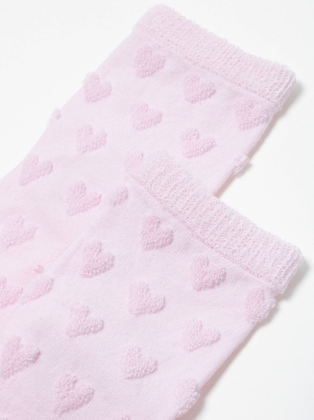 Цена за 2 пары. Носки Удлиненные CONTE COMFORT Махровые носки из хлопка с объемными рисунками светло-розовый - Conte elegant фото 5