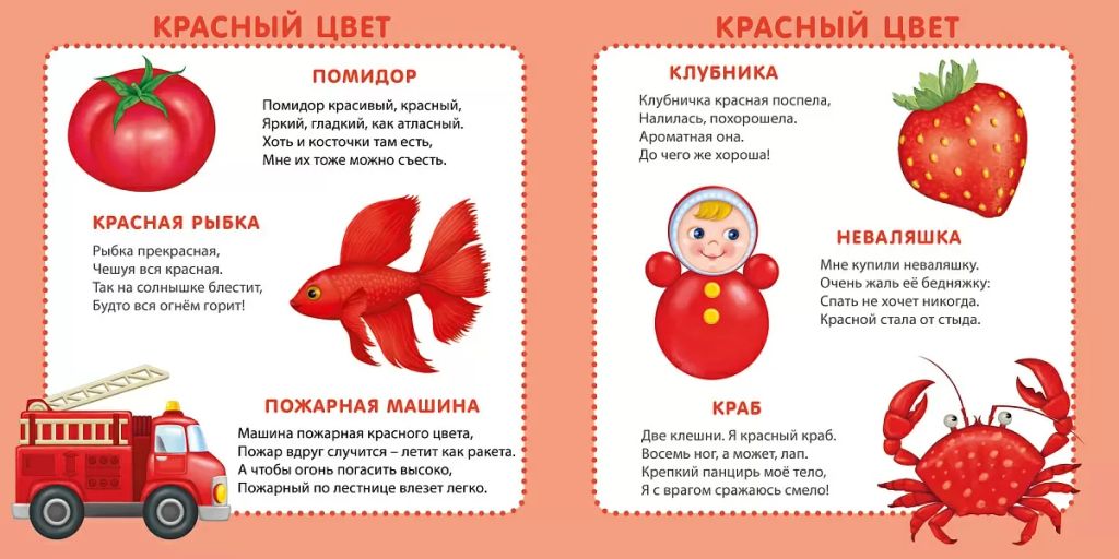 Мои первые цвета в картинках и стихах - Робинс фото 2