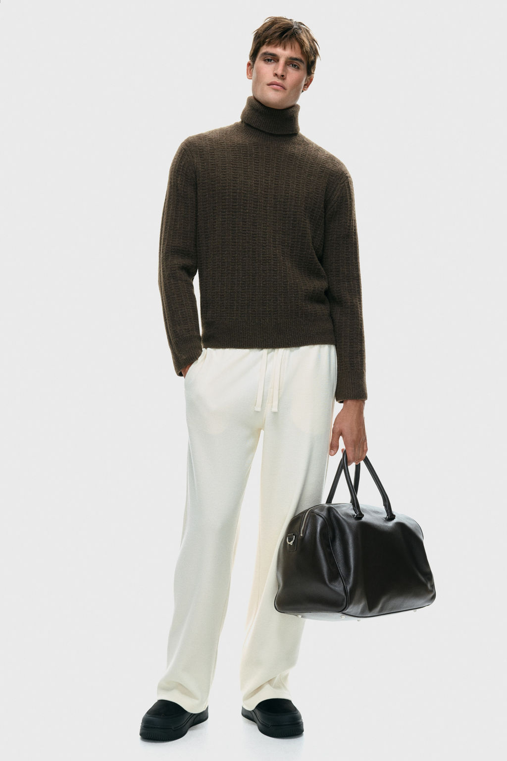Jersey de cuello alto Regular Fit - H&m фото 3