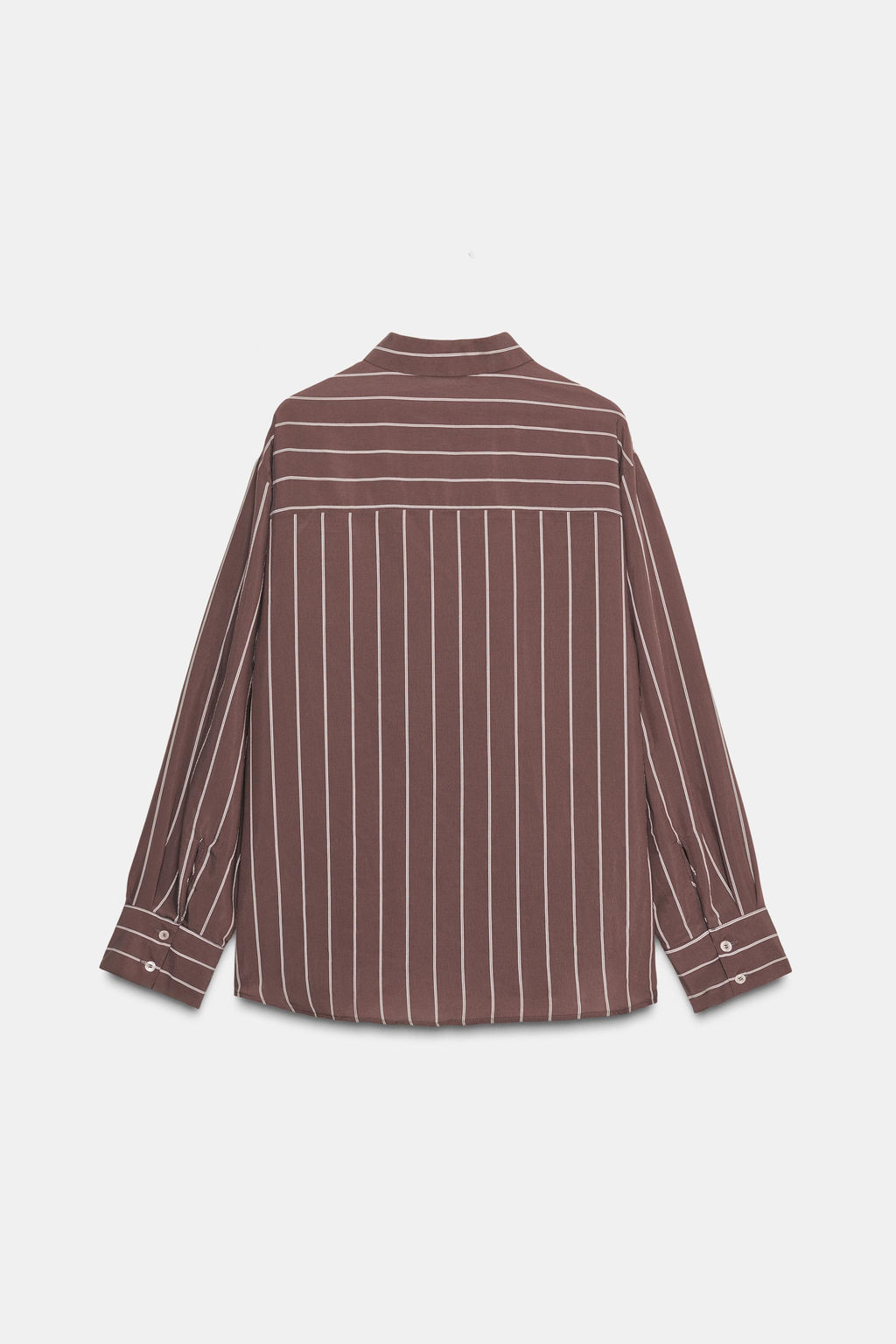 STRIPED SHIRT WITH POCKET - Zara фото 9
