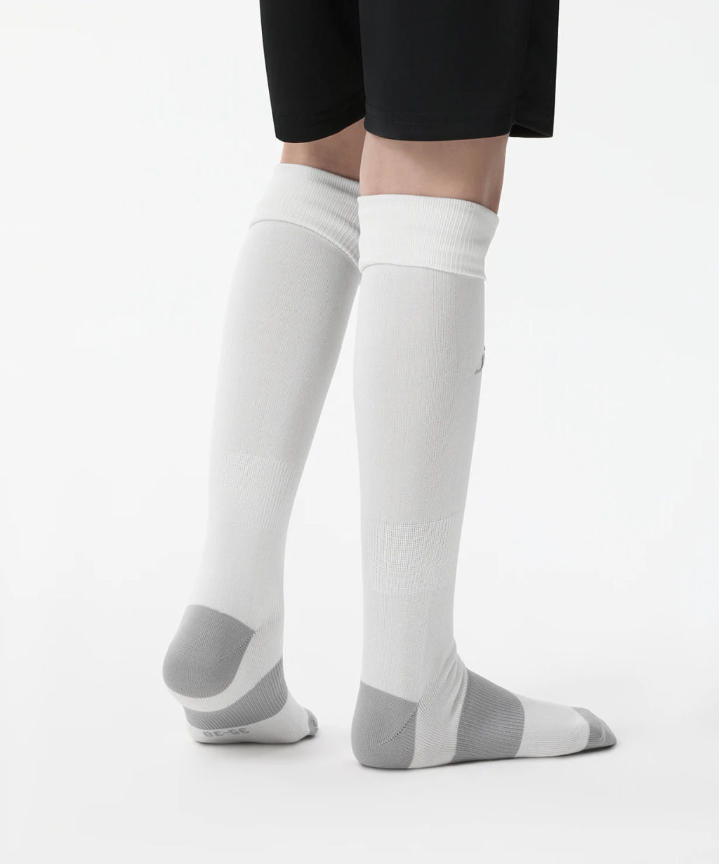 Гетры футбольные JOGEL CAMP BASIC SOCKS 00, белый/серый/серый  фото 6