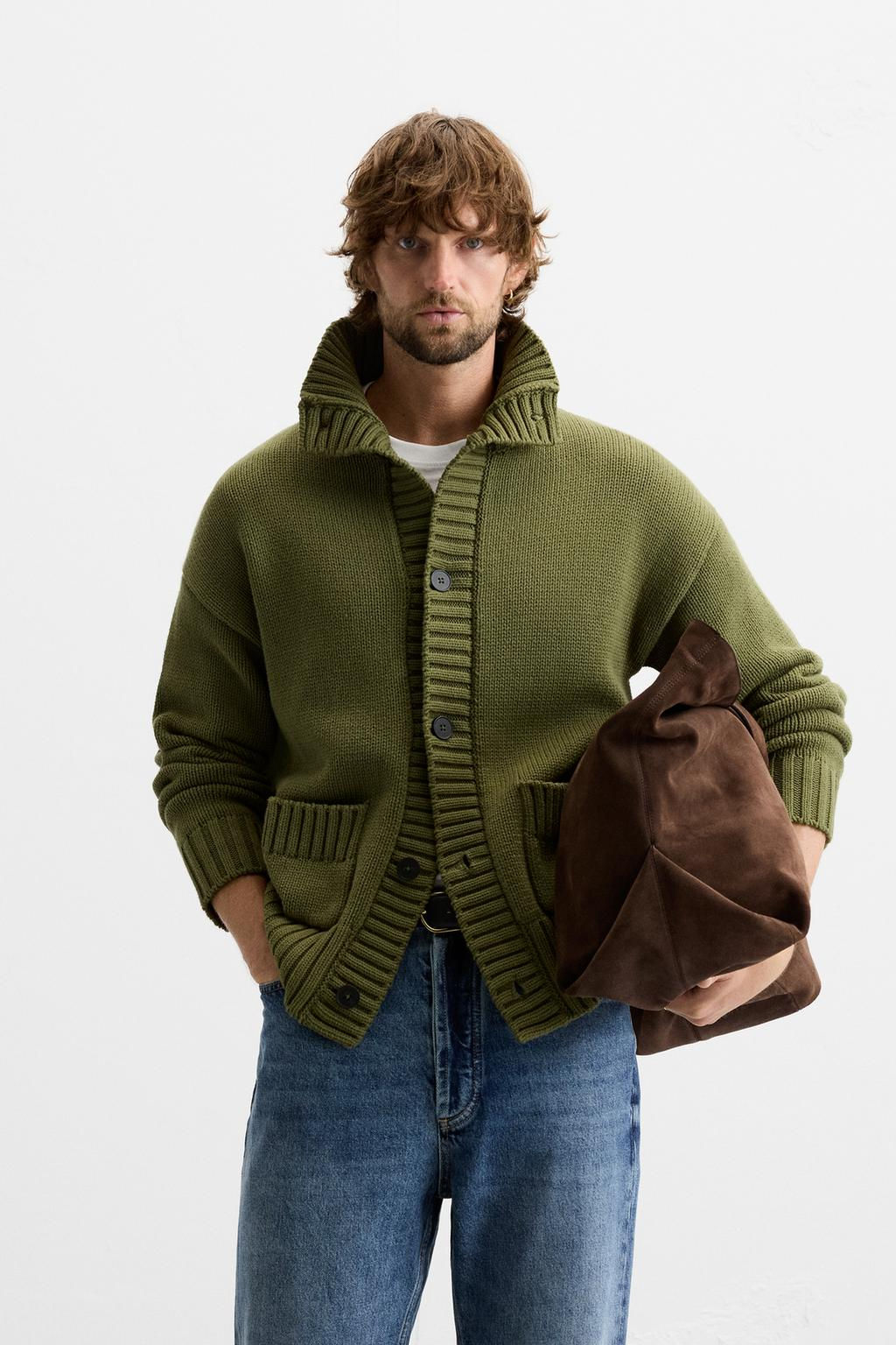 CARDIGAN WITH POCKETS - LIMITED EDITION - Zara фото 2