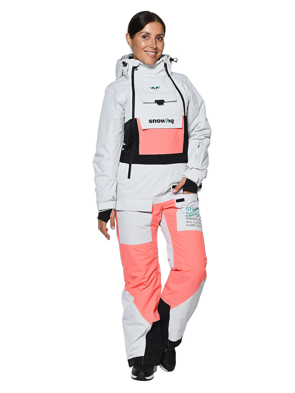 Комбинезон B-9050 Персиковый