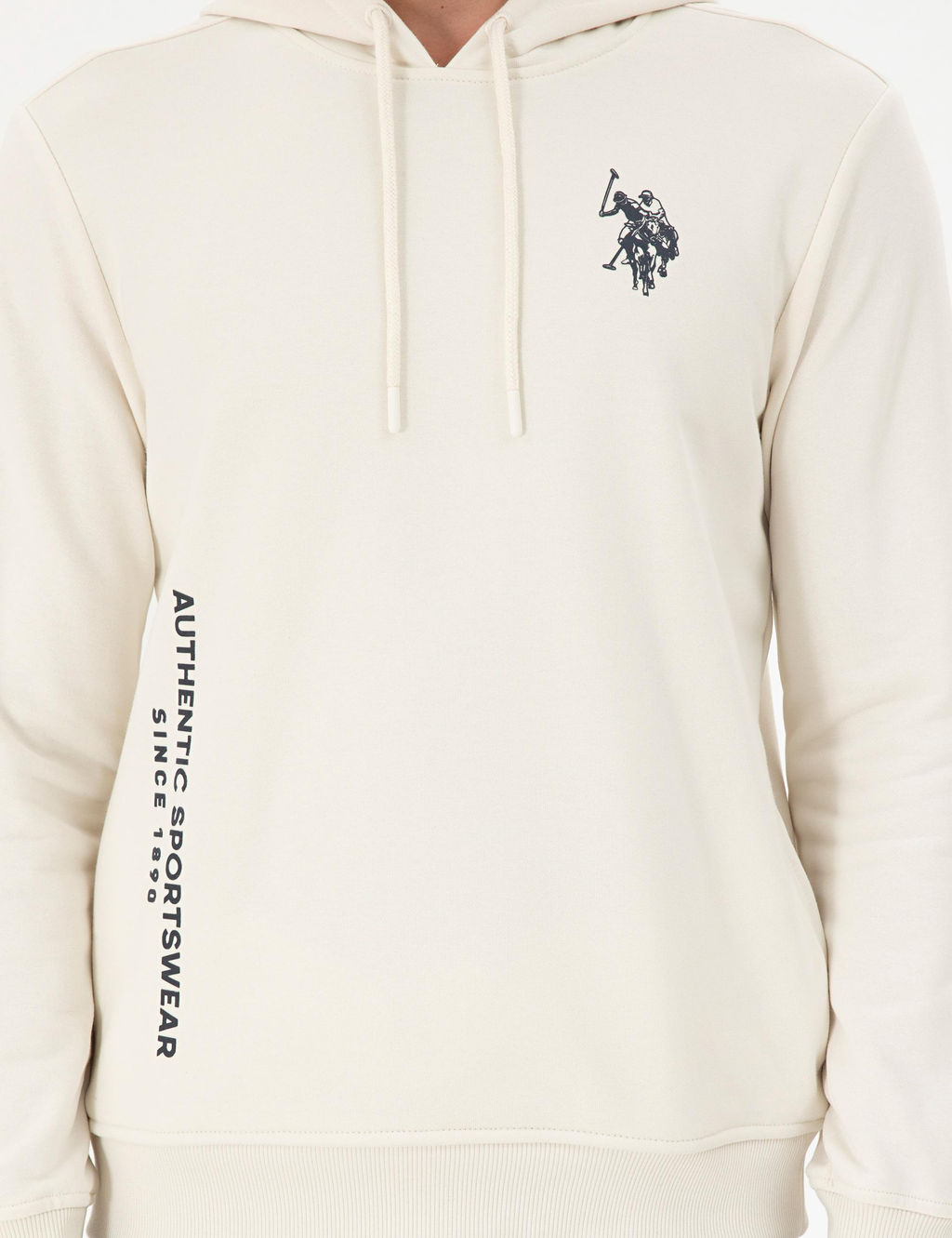 Мужской кремовый свитшот Неожиданная скидка в корзине - U.s. polo assn фото 6