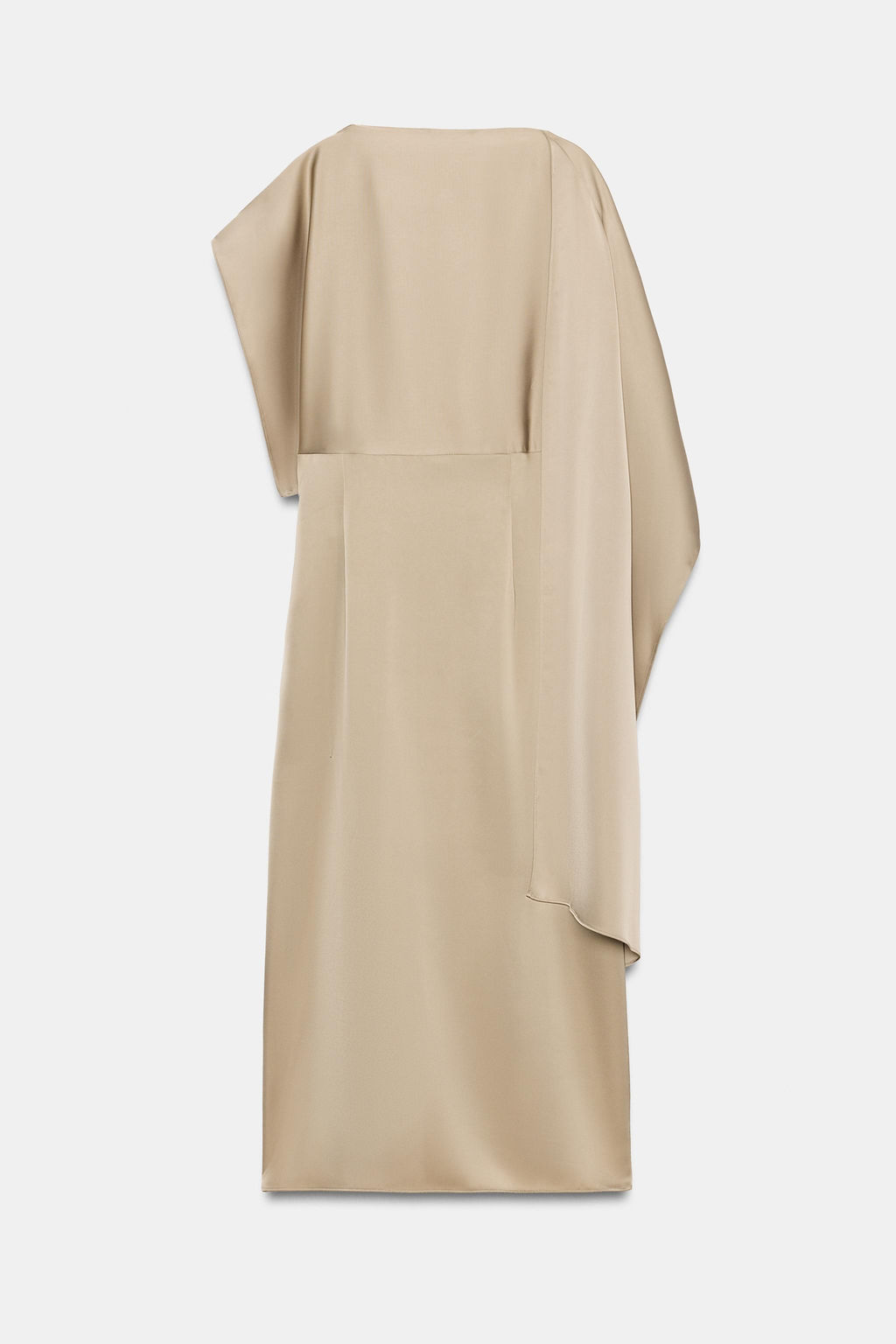 VESTIDO MIDI SATINADO CAPA / Cava - Zara фото 6