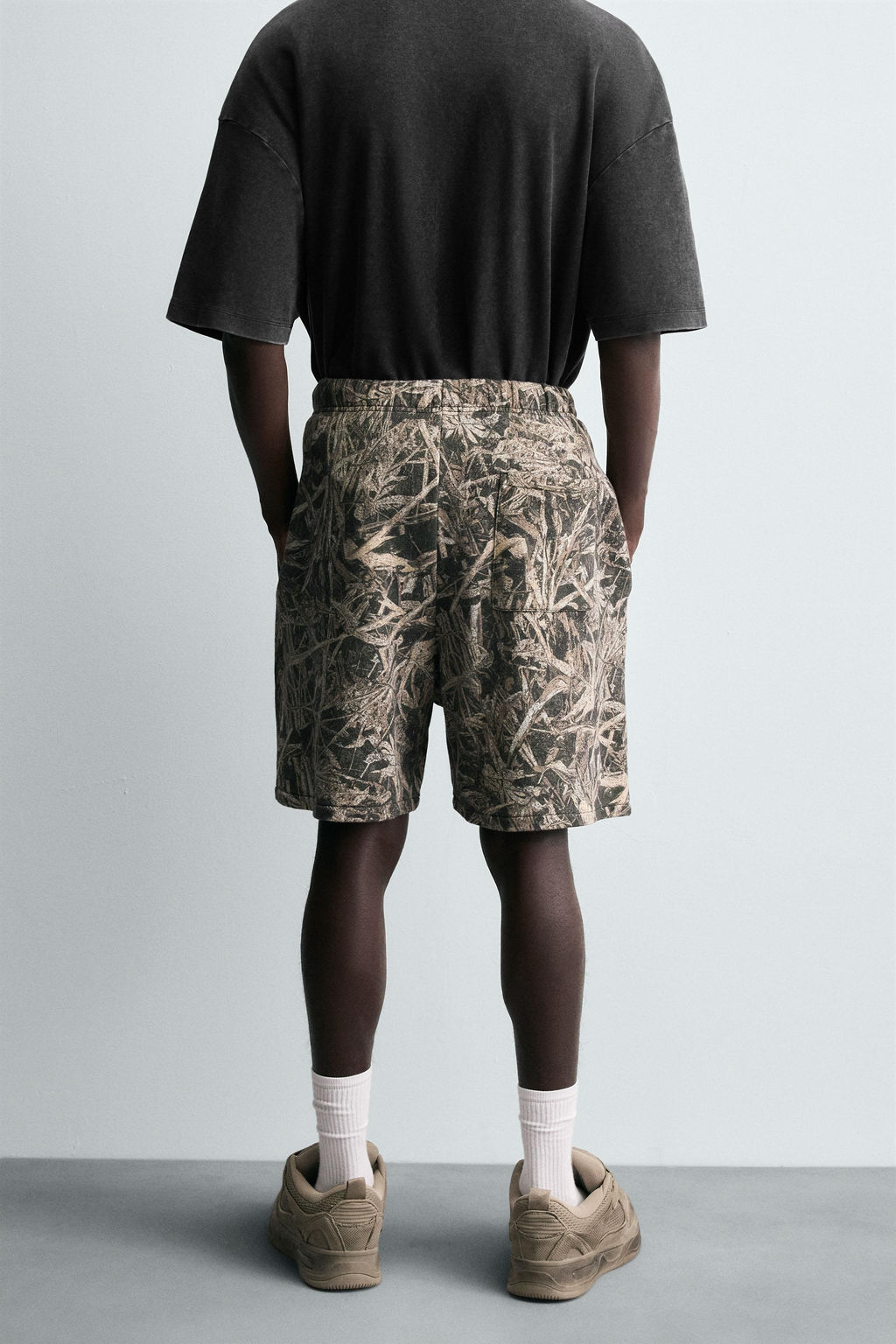 ABSTRACT PRINT BERMUDA SHORTS - Zara фото 3