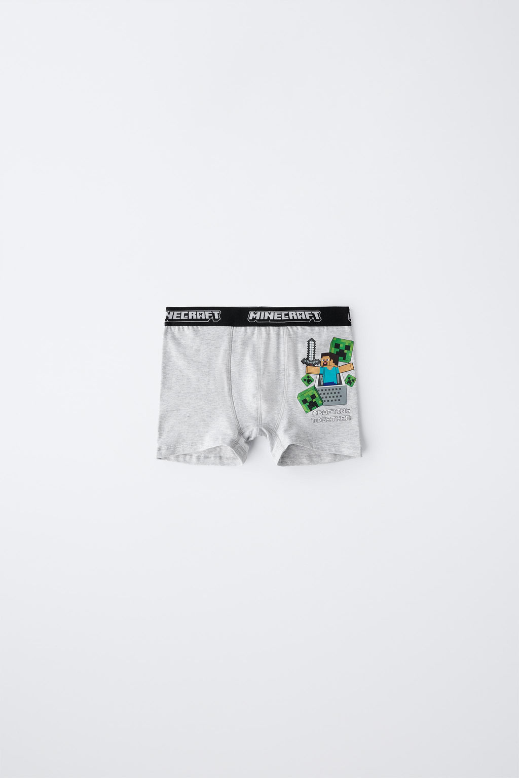 6-14 YEARS/ 2-PACK OF MINECRAFT  MOJANG AB.  BOXERS - Zara фото 3
