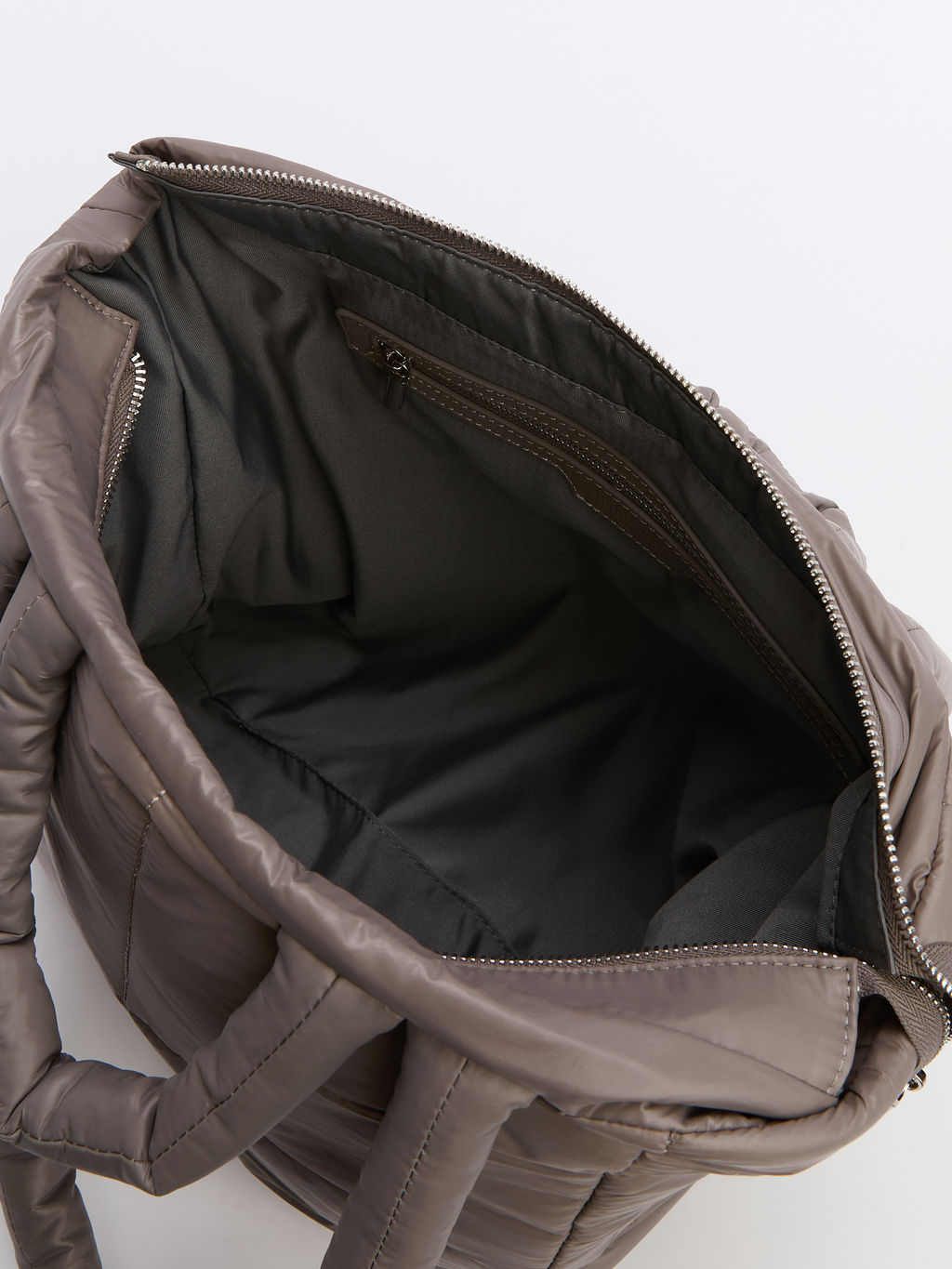 Женский шоппер TENDANCE Артикул 4248446, серо-бежевый  фото 5