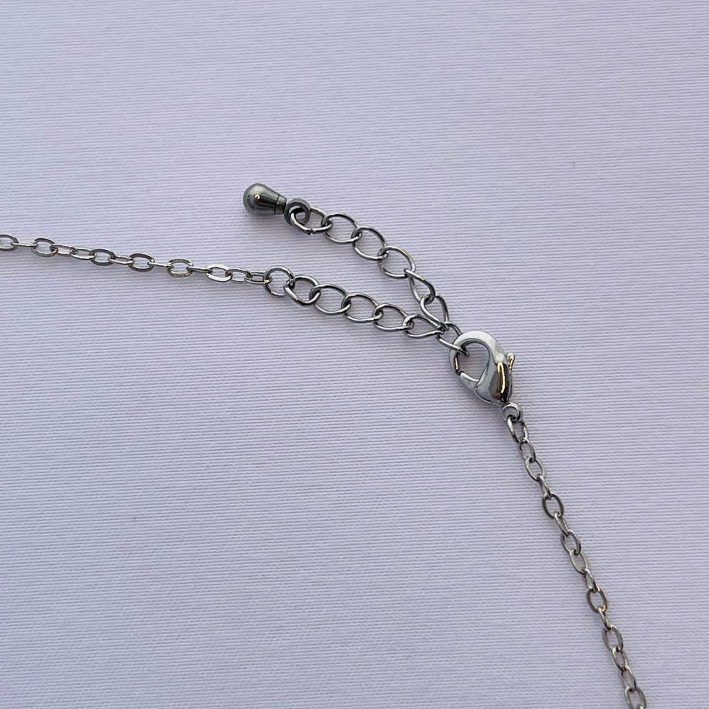 Кулон на цепочке из Лабрадора 38 см +