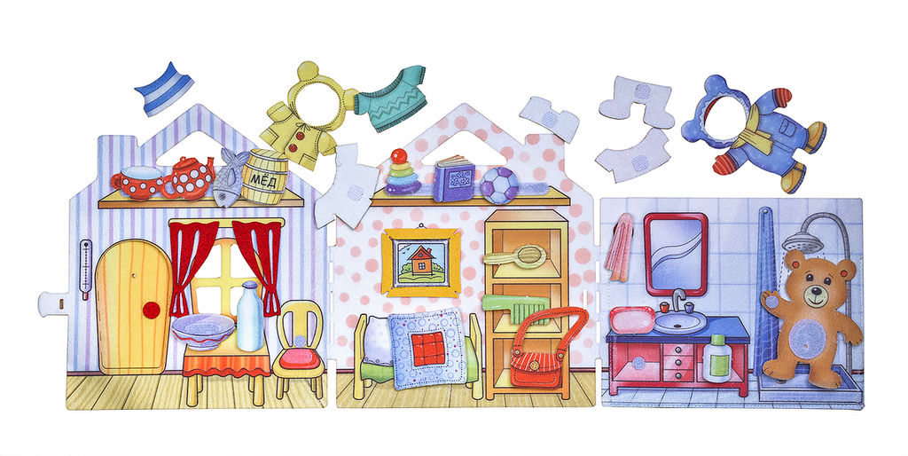 Развивающая сумка Мишкин дом - Smiledecor фото 2