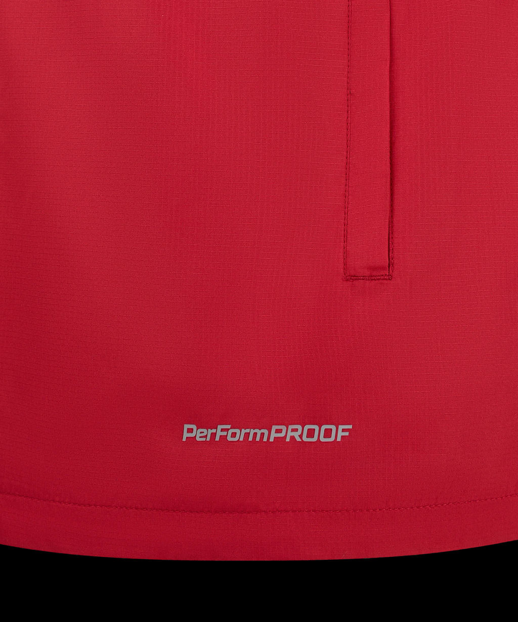 Куртка ветрозащитная JOGEL DIVISION PerFormPROOF Shower Jacket, красный, детский  фото 6