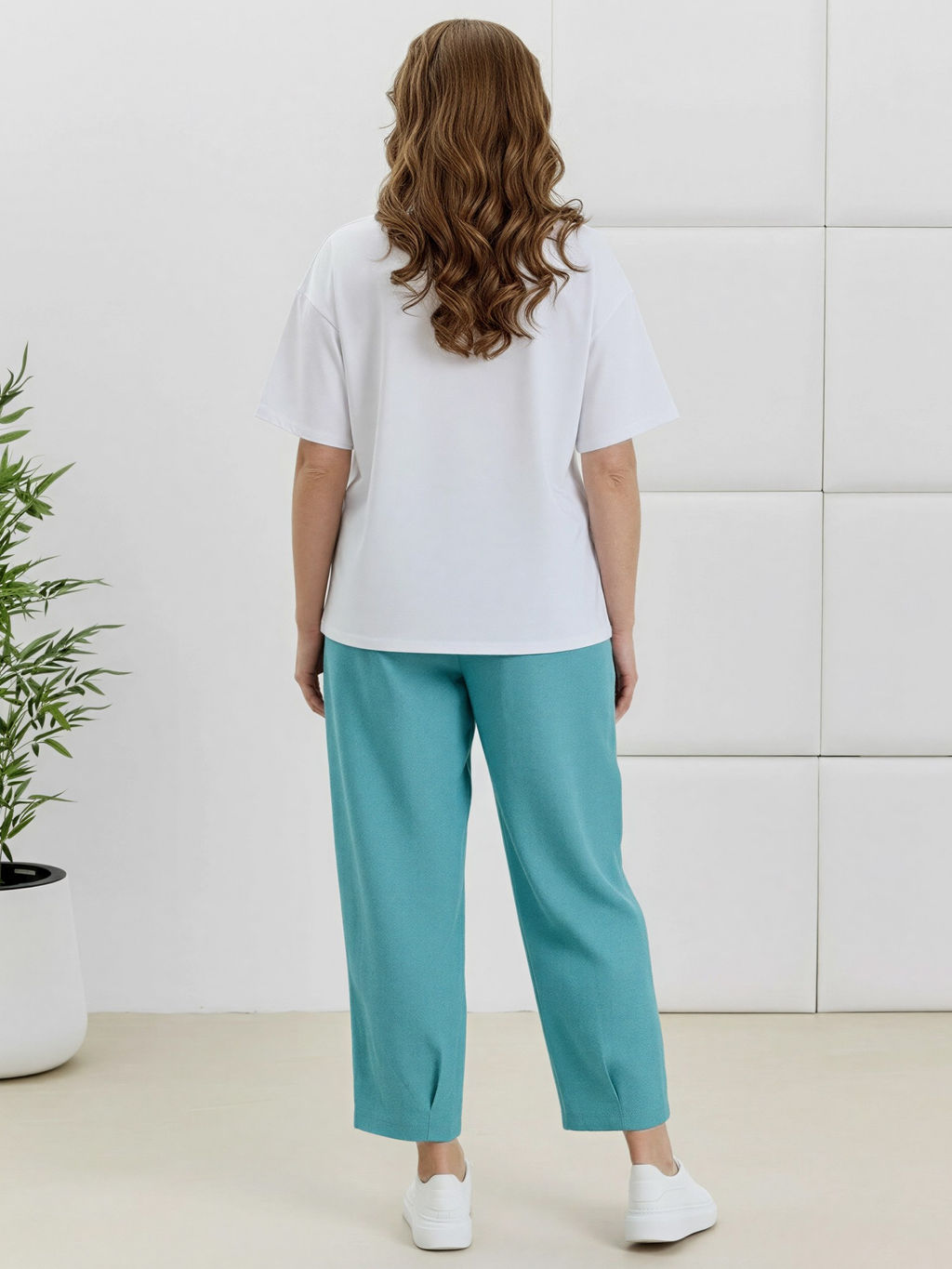 Брюки Габриэлла из вискозы со льном - Виотекс фото 4