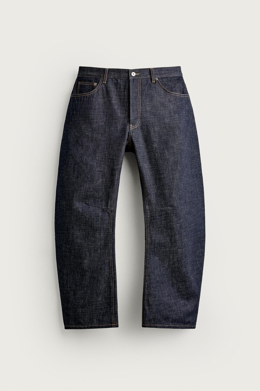 JEANS STRAIGHT BARREL FIT / ?ndigo - Zara фото 6