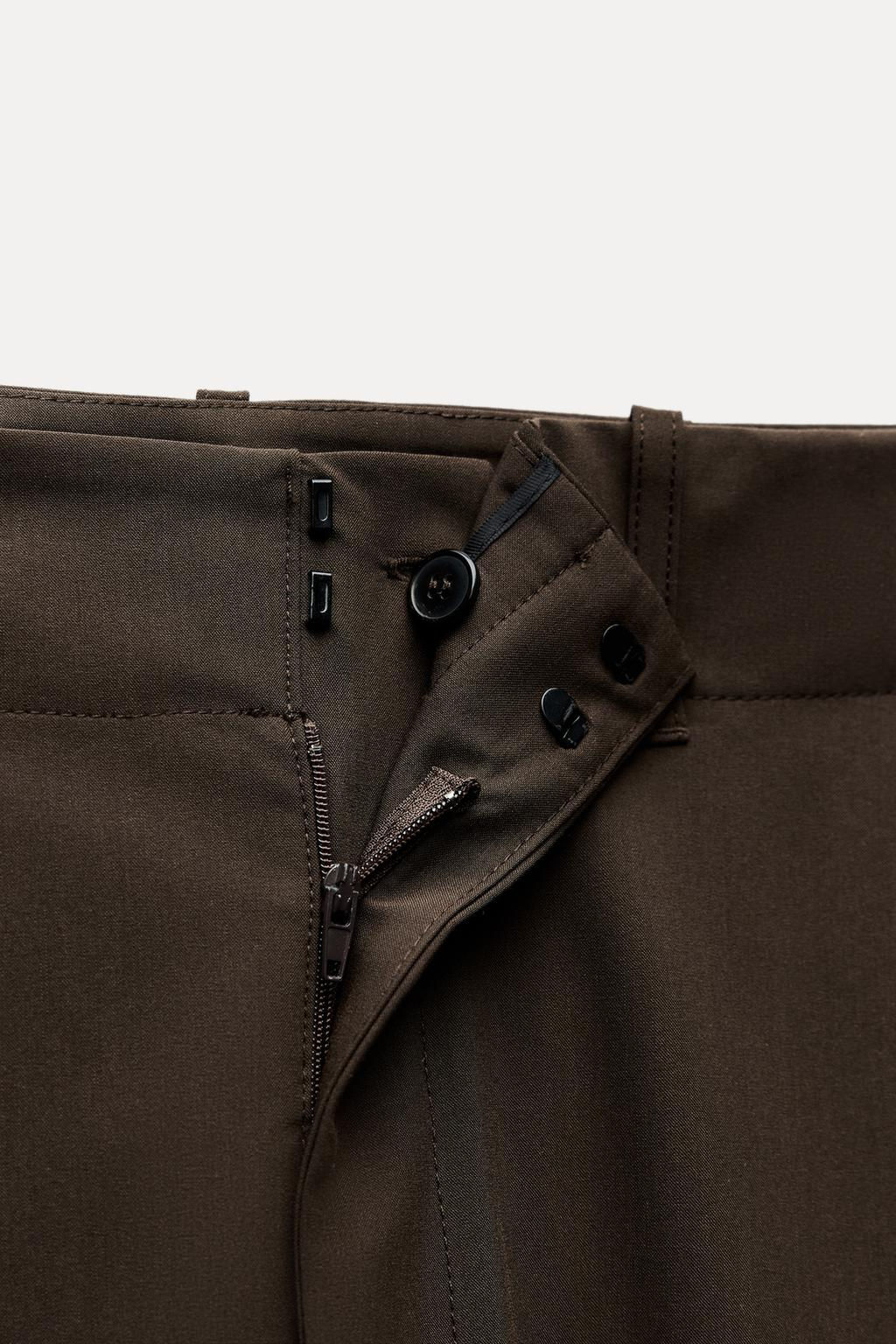 ZW COLLECTION STRAIGHT-FIT TROUSERS - Zara фото 29